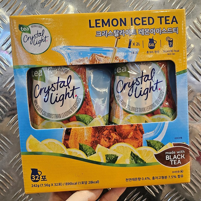 크리스탈라이트 레몬아이스드티, 7.56g, 32개입, 1개