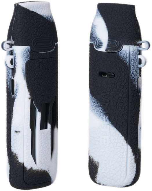 헤스티유 브이메이트 맥스 호환용 실리콘 케이스, 1개, 블랙화이트