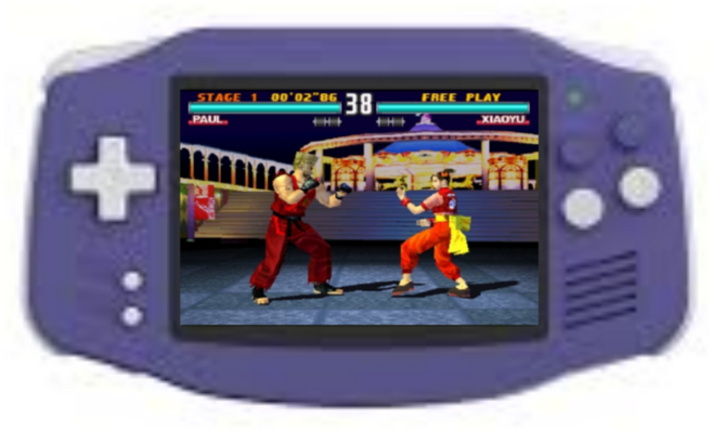 앤버닉 RG34XX 휴대용 레트로 한글 한방팩 512GB 게임보이 PSP (기기별매)