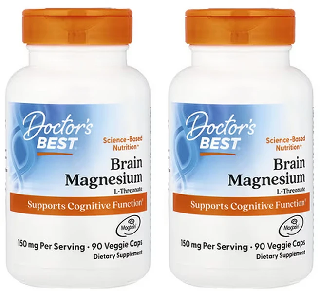 닥터스베스트 2개X Brain 마그네슘 마그네슘 함유 150mg 베지 캡슐 90정(캡슐 1정당 50mg), 90정, 2개 - 쿠팡