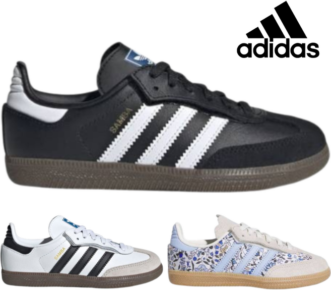 [백화점발송] 아디다스 키즈 운동화 삼바 OG 아동용 발편한 데일리 스니커즈 단화