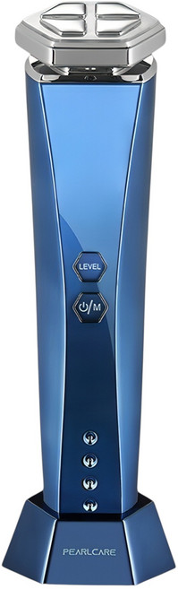 펄케어 뷰티디바이스 고주파 얼굴 마사지기 피부관리기 쿨링 딥블루, PL-DB2