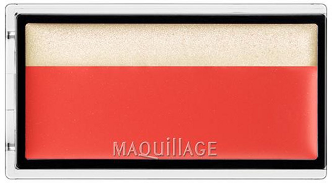 시세이도 MAQuillAGE 마키아쥬 드라마틱 블러셔(크림) OR423 망고소르베[치크(블러셔)] 일본 배송, 단일, OR423 망고소르베, 1개