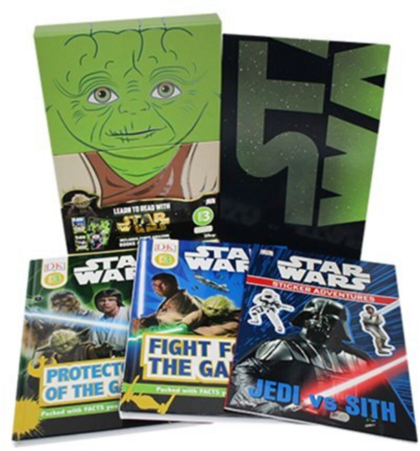 DK Learn to Read with Star Wars 3 Books Yoda (Level 3), DK Publishing