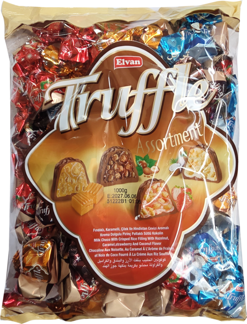 엘반 트러플어솔트먼트1000 초콜릿, 1kg, 1개