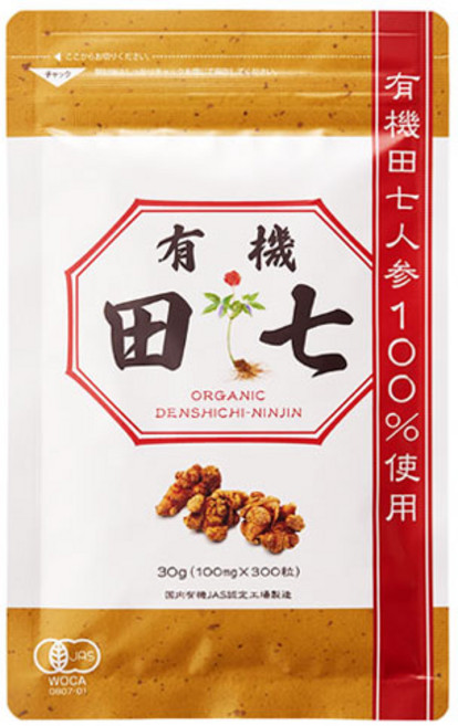 유기전칠삼100% 300정(30g), 1개, 300정