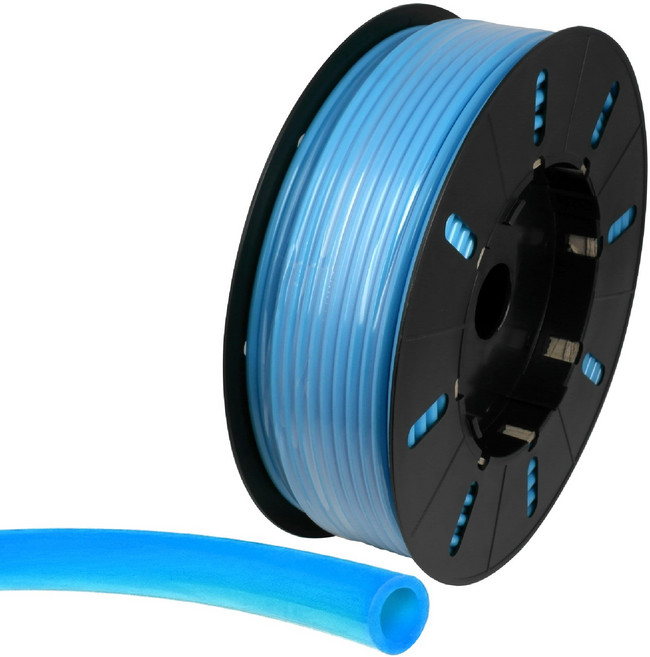 남강 청색 우레탄 호스 8mm X 4.5mm 100M 롤 에어튜브 유공압, 1개