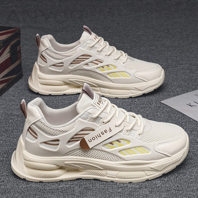 봄 비즈니스 남성 발 편한 가벼운 운동화 통풍망면 남성 캐주얼화