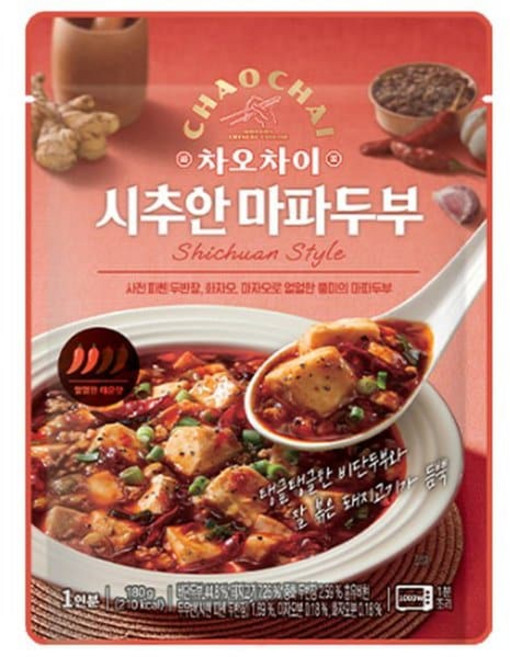차오차이 시추안 마파두부 180g x 3개