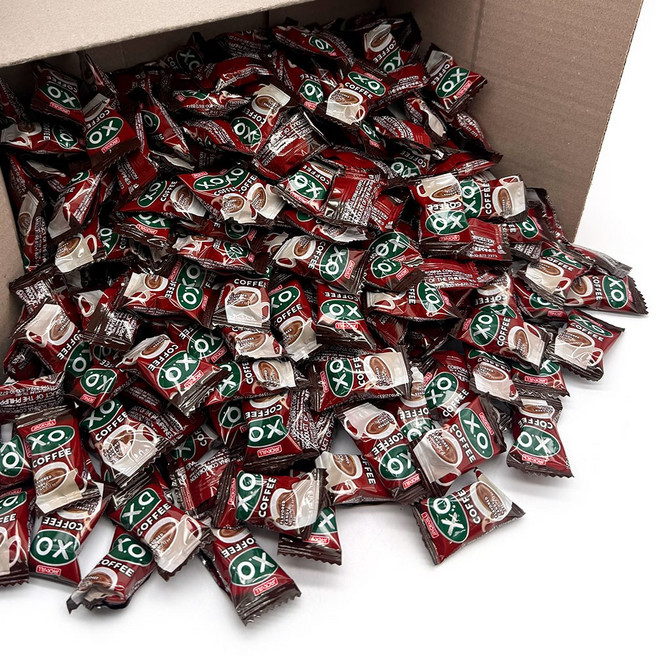 XO 엑스오 커피캔디 250개 (개별포장) 대용량 커피맛사탕, 3.5g