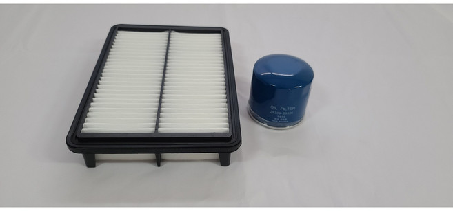 그랜드 스타렉스 2.4LPI 에어필터+오일필터 28113-4H000 26300-35505, 1개