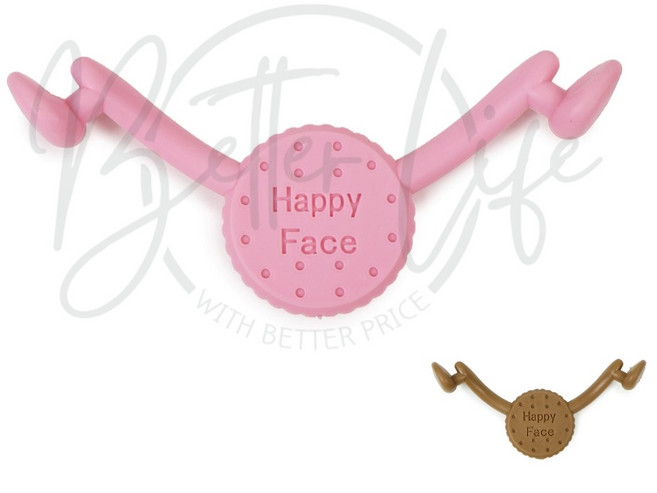 수자사우르스 미소 교정기 입꼬리성형, 핑크, 1개