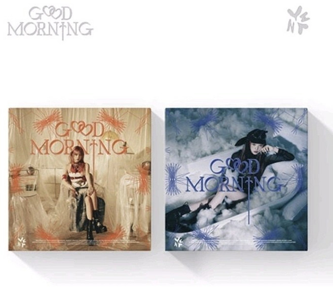 최예나 앨범 굿모닝 Good Morning 랜덤 1종+특전 미니3집 에버라인 공식 정품 포카 랜덤1종 YENA 노래 굿즈, 포카안받음(없음)