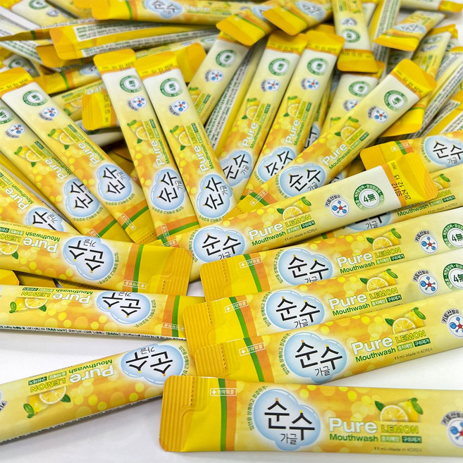 브랜뉴케어 순수 일회용 가글 구강청정제, 11ml, 100개