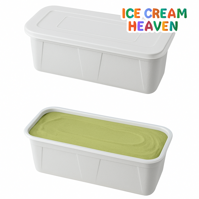 라벤다 4L 대용량 녹차 그린티 프리미엄 유지방 부드러운 업소용 아이스크림, 1개