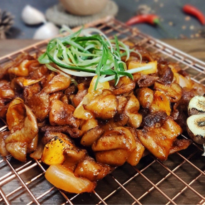 돼지곱창 직화 양념 알곱창, 1개, 250g