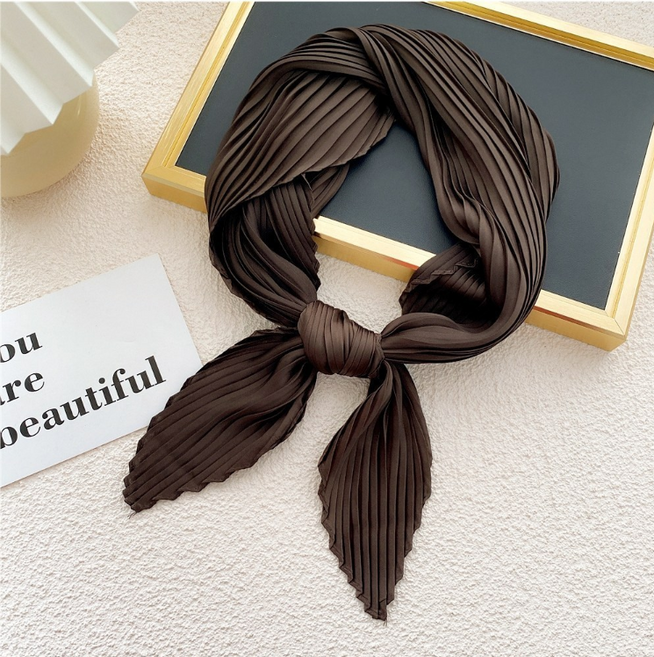 원톤 프리미엄 플리츠 스카프