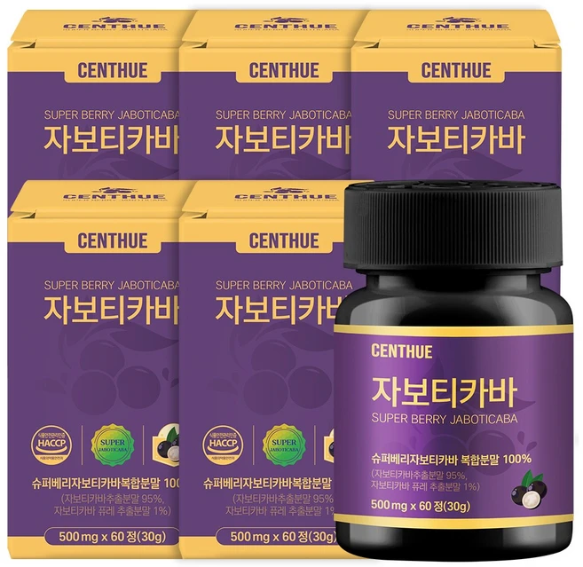 자보티카바 Jaboticaba, 6개, 60정 - 쿠팡