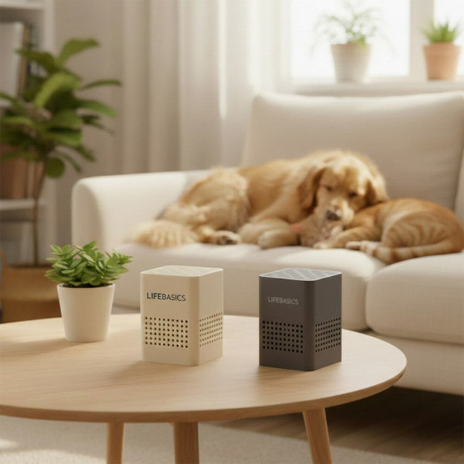 3중필터 반영구 프리미엄 무색 무취 탈취제(그레이)