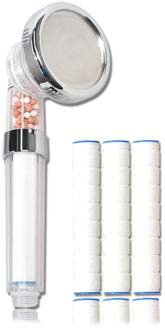 brics 3way 기능성 연수샤워기 다목적샤워기 수량조절샤워기, 1