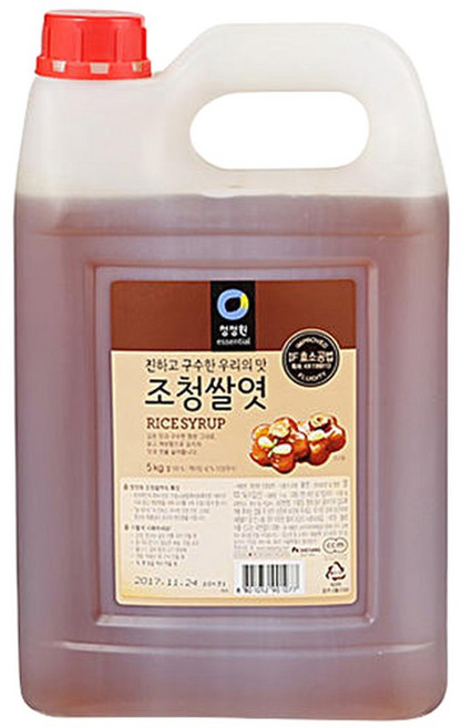 청정원 조청쌀엿, 1개, 5kg