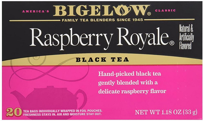 Bigelow Tea Perfectly Mint 홍차 카페인 티백 총 20개 262429, 20 Count (Pack of 1), 20, 33g