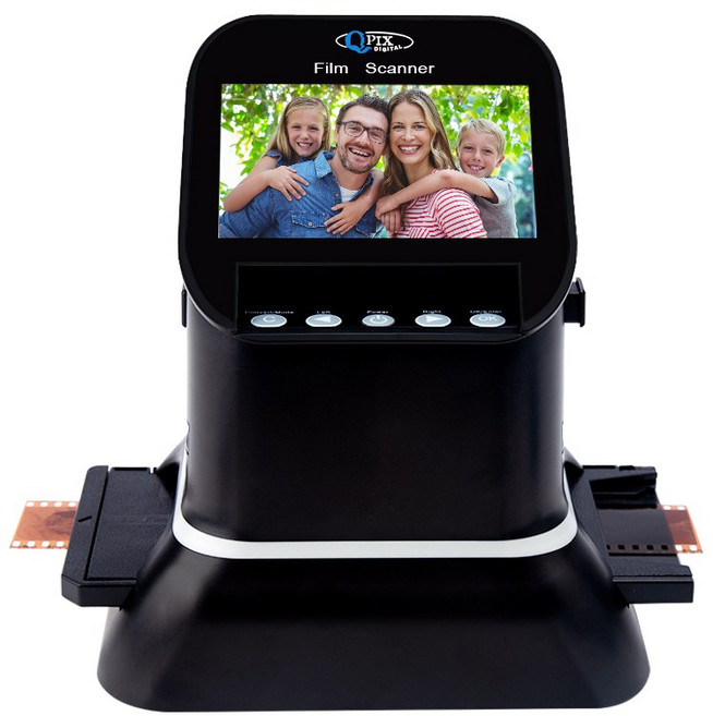 휴대용 네거티브 필름 스캐너 120 슬라이드 컨버터 사진 디지털 이미지 뷰어 4.3 인치 LCD 22 메가 픽셀 12, 협력사