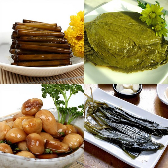 장아찌 모음 고추 마늘 양파, 10.마늘 장아찌 500g, 1개, 500g
