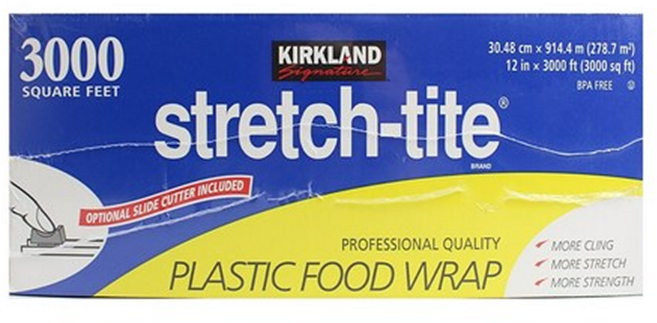 커클랜드 플라스틱 푸드랩 3000Feet, 커클랜드 주방용 랩 (업소용)  914m, 1개