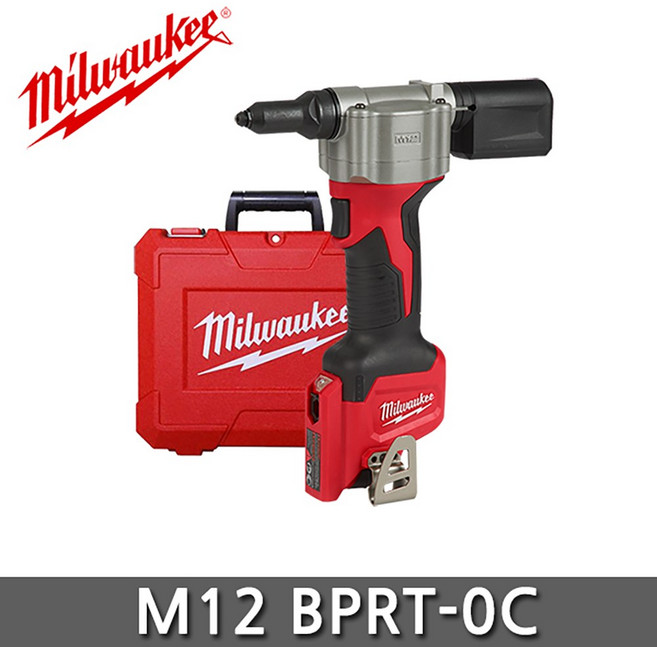 밀워키 충전리벳건 M12 BPRT-0C 베어툴, 1개