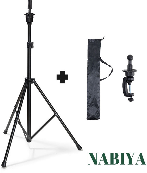 마운틴스톤 논슬립 미용 삼각대 가발 마네킹 스텐드 발판 거치대 헤어 홀더, 1개