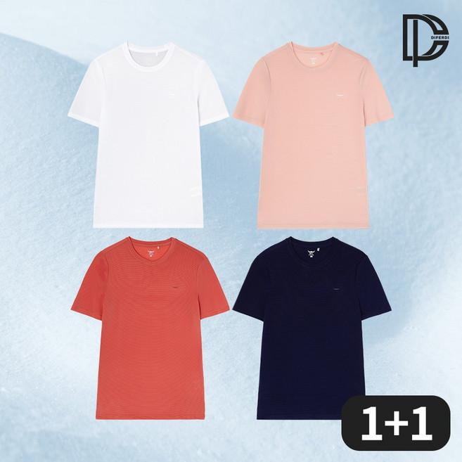 아소트 [1+1] 여성 아웃도어 등산 골프이너 냉감 반팔 티셔츠