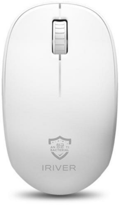아이리버 항균 무소음 옵티컬 무선마우스, MEDIC-WM3, 화이트