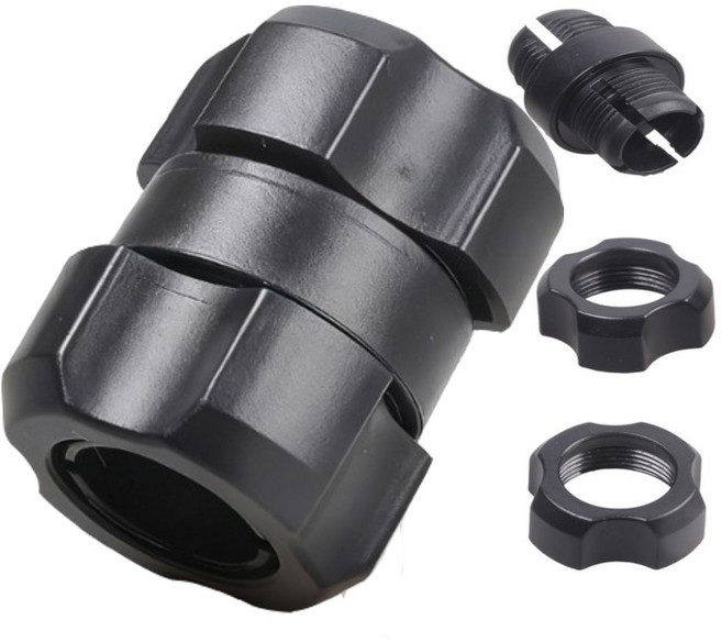 듀얼 양쪽 이중 어뎁터 범용 휴대폰 마운트 대시보드 통풍구 장착 애플리케이션을 위한 17mm 볼 헤드 어댑터 연장봉 360 회전 가능 볼 조인트 연, 1개, 블랙