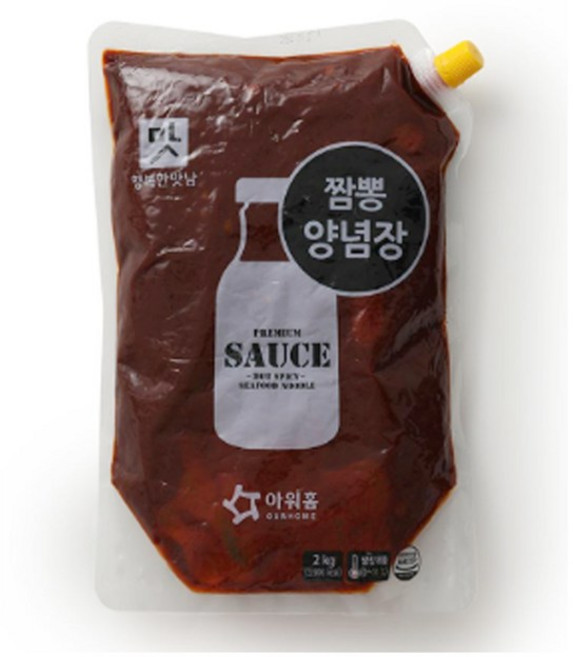 아워홈 행복한맛남 짬뽕양념장, 1개, 2kg