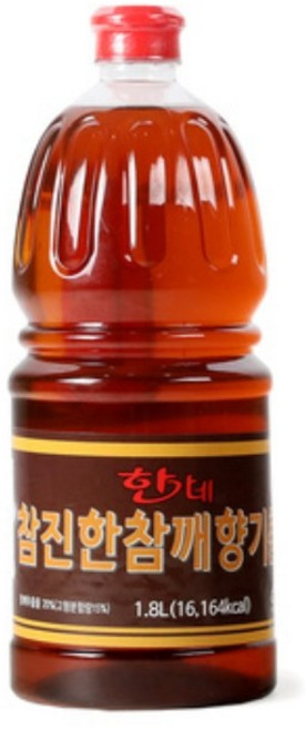 한가네 참진한 참깨향기름, 1.8L, 2개