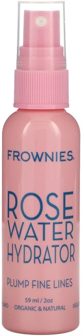 Frownies 로즈 워터 하이드레이터 스프레이 2 oz (59 ml) 2팩, 1개, 59ml - 쿠팡