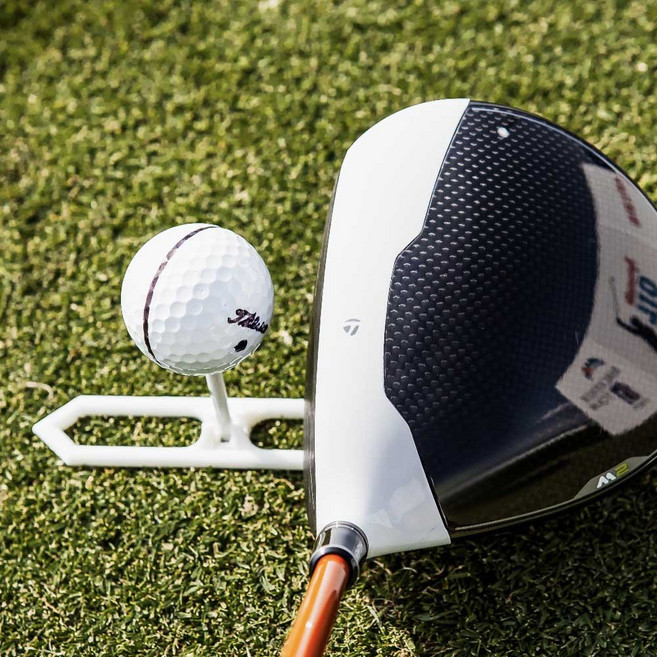 골프티꽂이 골프롱티 드라이버티 화살방향티 에이밍티꽂이 플라스틱골프티 슬라이스방지티, 기본색상, 1세트