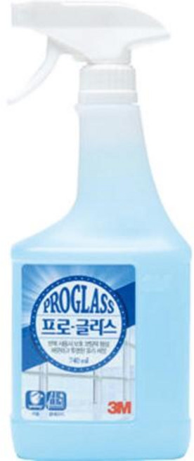 3M 테이프 세정제 프로-글라스 740ml 12EA, 12개