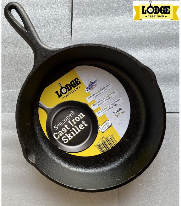 LODGE 鑄鐵平底鍋, 1個, 9吋
