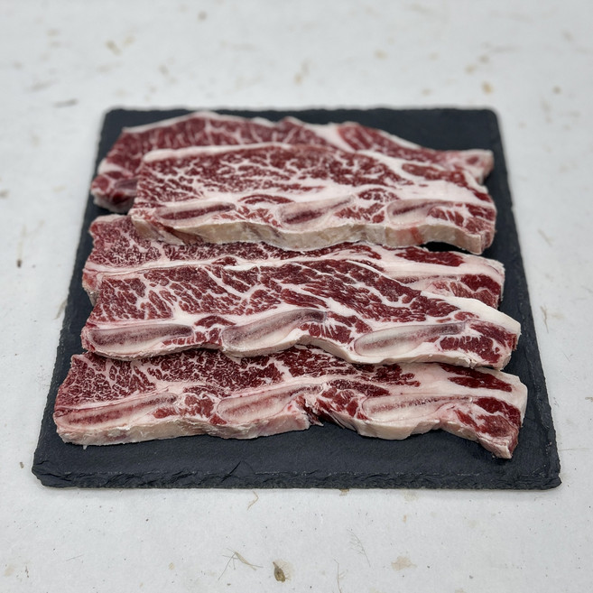 우아가든 LA 갈비 2kg / 등심 채끝 치마 갈비 안심 양지 국거리 토시, 미국LA갈비, 1kg, 1개