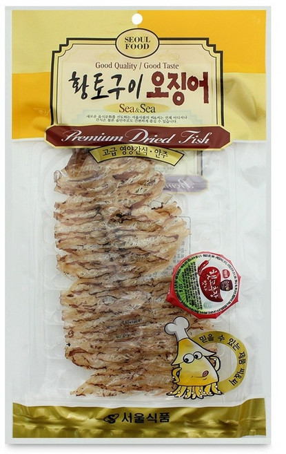 서울식품 황토구이 오징어, 1개
