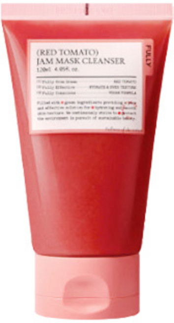 풀리 레드 토마토 잼 팩 클렌저, 2개, 120ml
