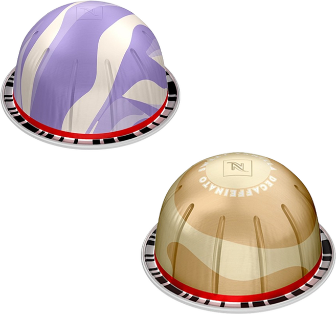 네스프레소 버츄오 바닐라향 디카페인 머그 2종 (스위트 바닐라향 디카페인 프렌치 라벤더 & 바닐라향 디카페인), 2박스, 10개입, 10.8g