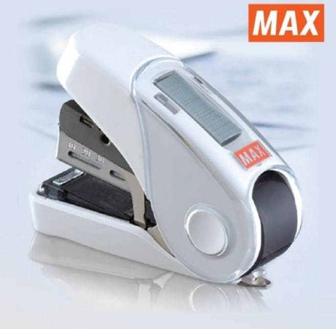 MAX 맥스 스테플러 HD-10FL3K 미니 스테이플러 스템플, 화이트