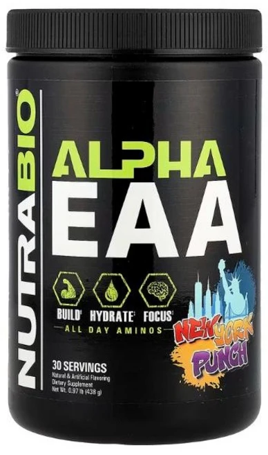 뉴트라바이오랩스 Alpha EAA 뉴욕 펀치 0.97 lb (438g), 1개 - 쿠팡