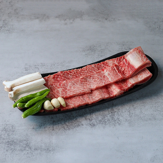 미소한우 한우 포갈비 (안동생갈비) 1+등급 250g, 1개