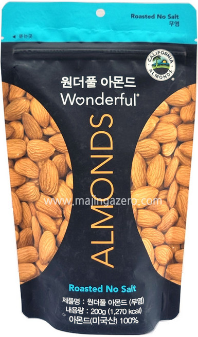 원더풀아몬드 파라마운트팜스, 200g, 1개