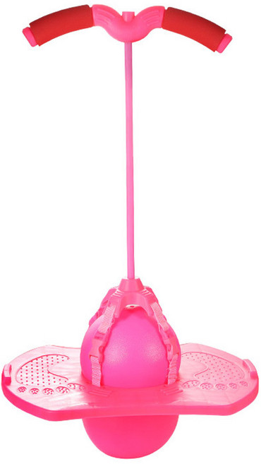 스카이콩콩 점핑볼 실내 놀이 완구 무소음 층간소음없는 점핑볼 성장판촉진 핑크 S021, 단품, 1개