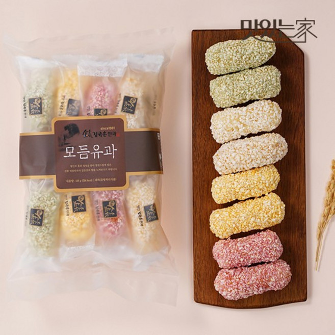 김규흔 한과 모듬 유과 128g
